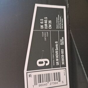 Brand New Under Armor HOVR Sonic